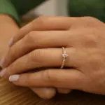 Baget Taşlı Toplu Yüzük