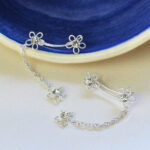 Sarkan Gümüş Küpe