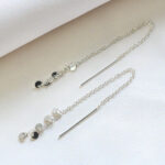 Zarif Madeni Para Geçirme Küpeleri